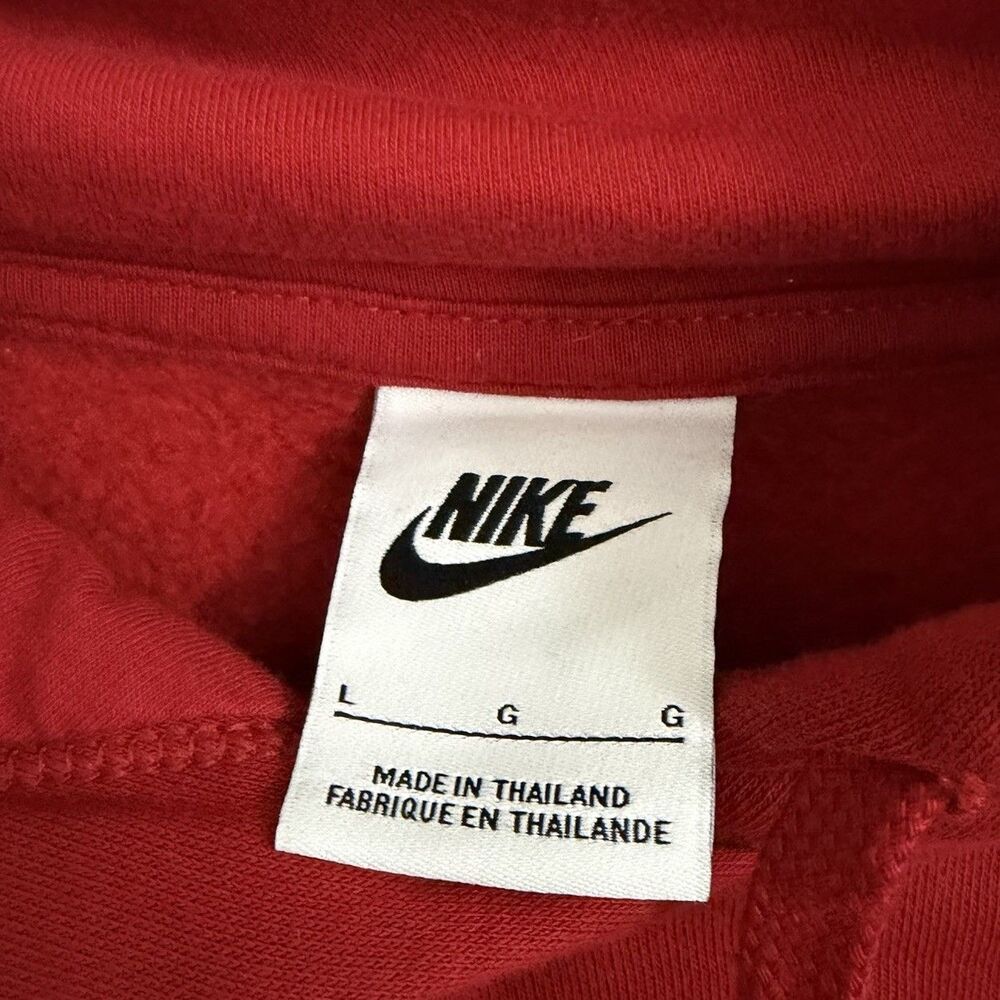 Nike San Francisco 49ers Hoodie Mens Large Red NFL Football Pullover Sweatshirt - Picture 2 of 8